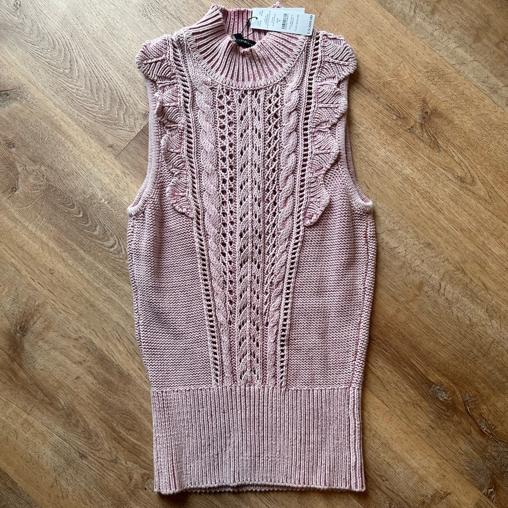 NWT | White House Black Market | Sleeveless Sweater Top